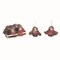 Transpac Multicolor Christmas Plush Holiday Sloth Ornaments Set of 12, Polyester, 9.84in, Indoor Tabletop Decor